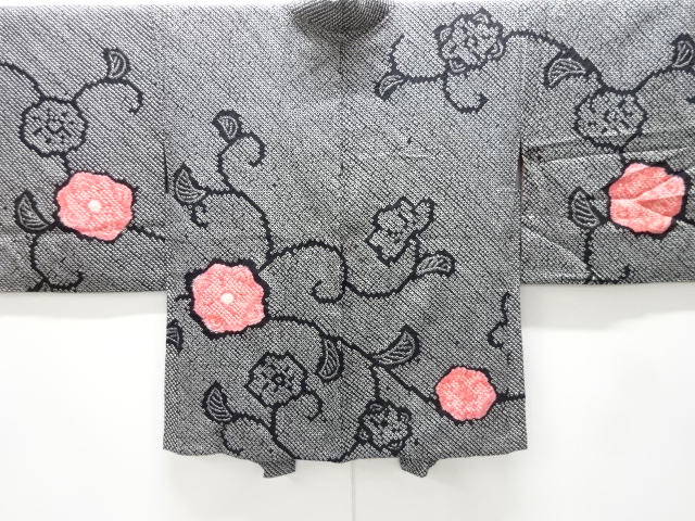 本総絞り　花唐草模様絵羽織